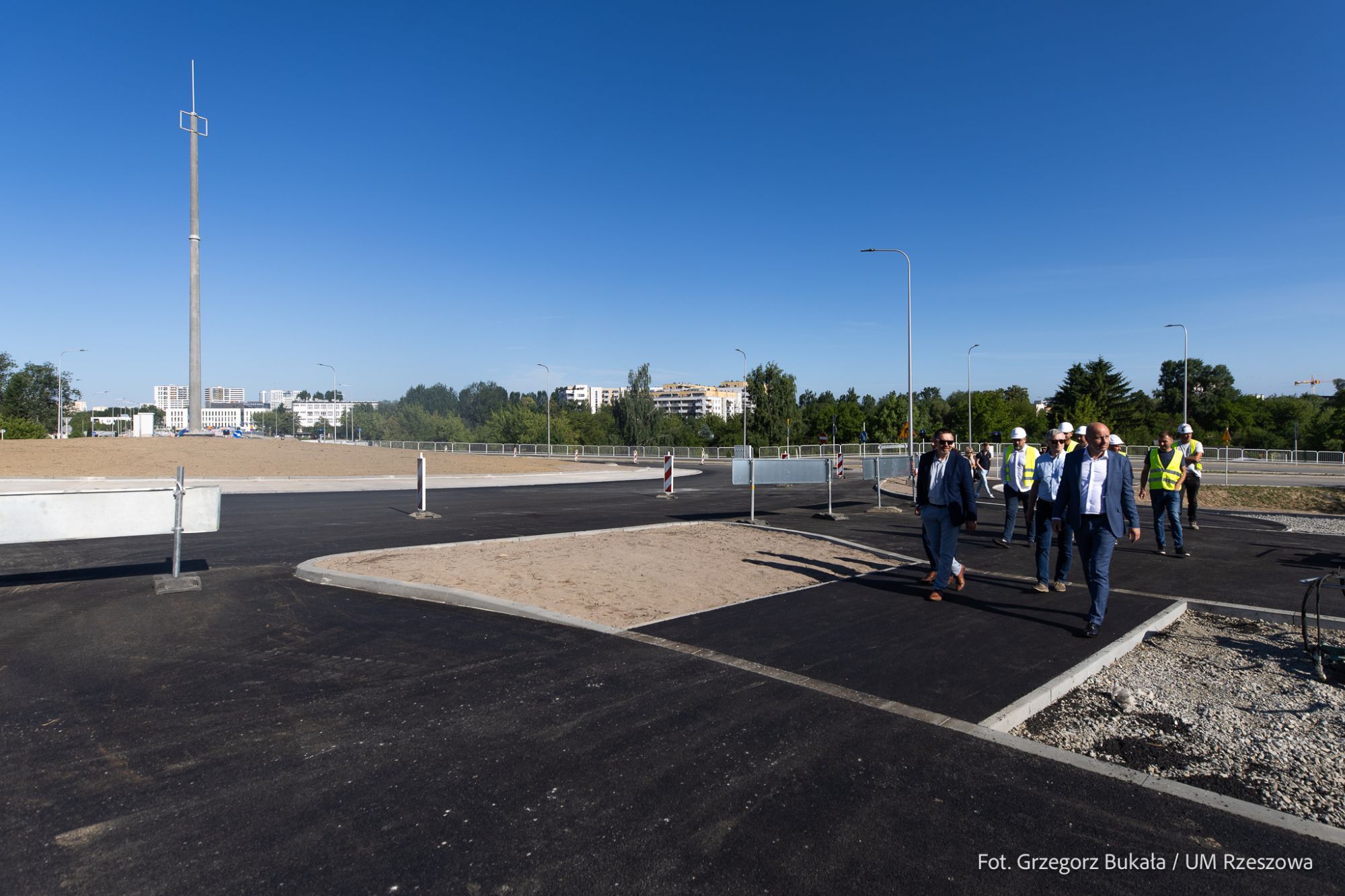 zdjęcie z pierwszego odcinka Wisłokostrady, fot. Grzegorz Bukała, Urząd Miasta Rzeszowa